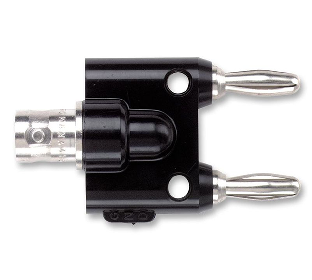 BNC to Banana Adapter, Connector BNC Female to 4mm Banana Plug, Pomona 1269